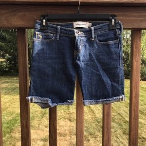Abercrombie & Fitch jean shorts. Size: 12.